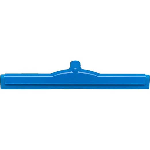 SPARTA 4156714 Plastic Double Foam Squeegee, Commercial Squeegee With Durable Contruction For Cleaning, Commercial, Residential, 18 Inches, Blue