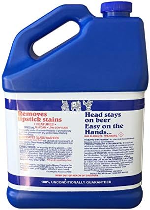 200212 Detergent For Electric Glass Washers, 1-Gallon
