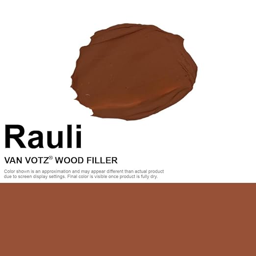 Waterproof Wood Filler [1-Quart, Rauli] - Exterior Grade Wood Repair in 18 Paintable and Stainable Colors. Strong Adhesion and Durability for Outdoor Wood in All Weather Conditions.