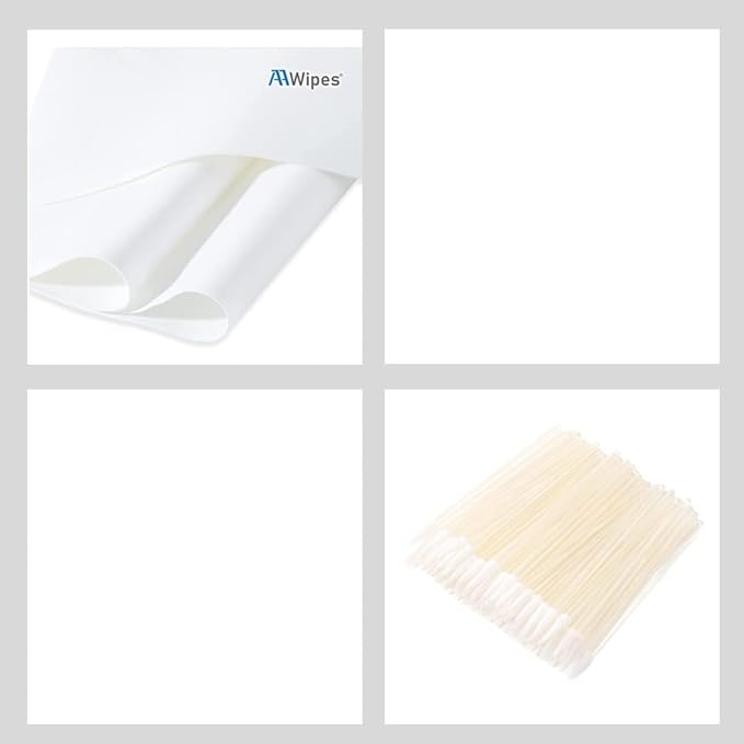 AAwipes Polishing Cloths (3 Packs, 6.3" X 6.3", White, Superfine) Compatible with Apple iPhone, iPad, MacBook, iWatch, Soft & Nonabrasive Premium Microfiber Clean & ESD Cloths
