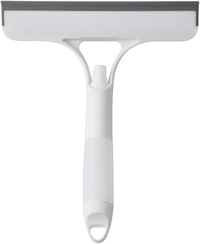 3 in 1 Window Cleaning Scraper 3 Pack 3 in1 Spray Squeegee Scraper for Window, Shower Door, Mirror, Glass and Car Cleaning