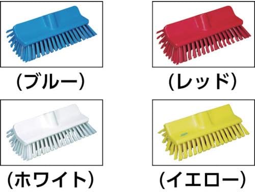 Vikan 70475 Brush,High-Low,Medium,10",PP/PBT,White