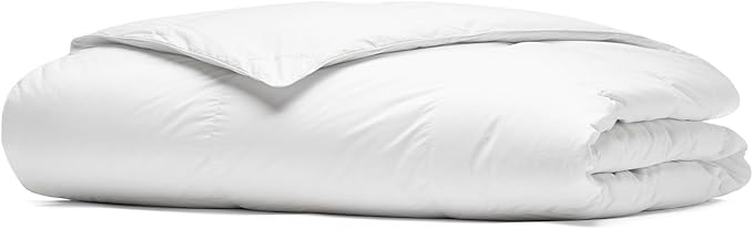 BOLL & BRANCH Down Duvet Insert - Twin/Twin XL, Lightweight - Luxury Shell - Cruelty-Free U.S. Down Bedding - Bafflebox, Maintains Loft
