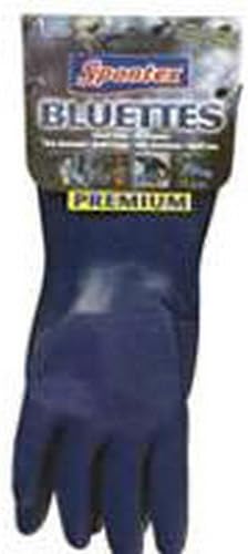 Spontex Neoprene Gloves Blue Neoprene Coating, Cotton Knit Lining Small Boxed12