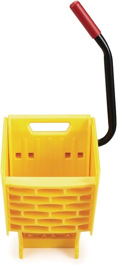 Rubbermaid Commercial Products Side-Press Replacement Wringer for WaveBrake 2.0 Mopping Buckets Yellow Heavy Duty Cleaning for Professional/Janitorial Use
