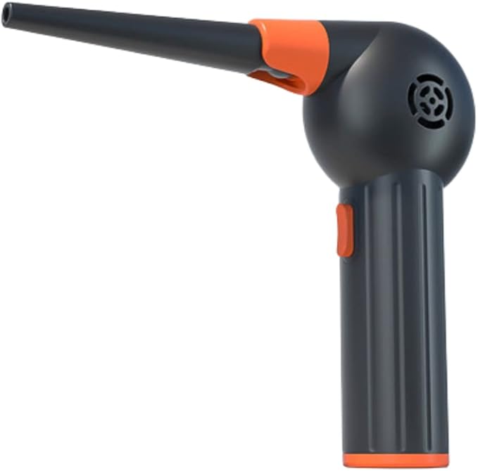 Byson Air Duster for Computer Keyboard Cleaning, 40,000 RPM, Brushless Motor, Rechargeable Battery Powered, Type-C Fast Charge 40 Minutes Use, Reusable Duster Replaces Compressed Air Cans