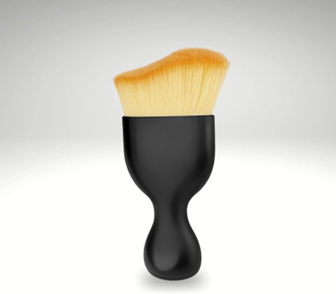 URBAN CAR BE:Trend Interior Cleaning Brush Set of 4, Soft Bristle Auto Detailing Brushes, Non Scratch Dashboard Vent Dust Brush Kit for Multi Car Use & Home Cleaning