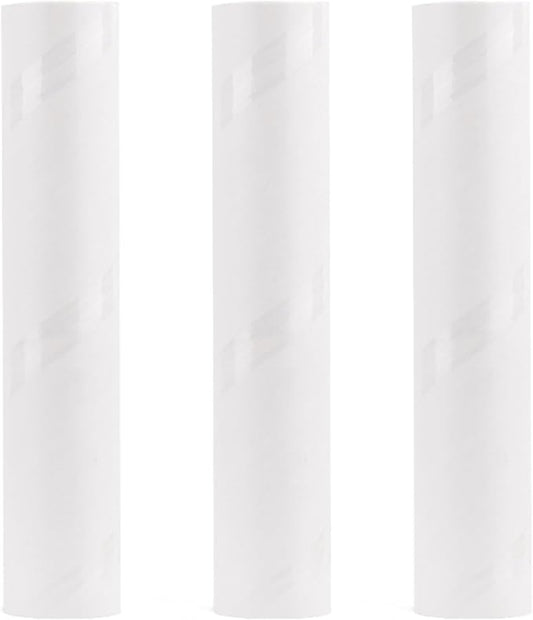 LELE LIFE 3 Pack 180 Sheets Lint Roller Refills, 9.45"/ 24cm Wide Extra Sticky Giant Pet Dog Cat Hair Remover for Floor Carpet Couch Clothes (3 Refills/ 180 Sheets)