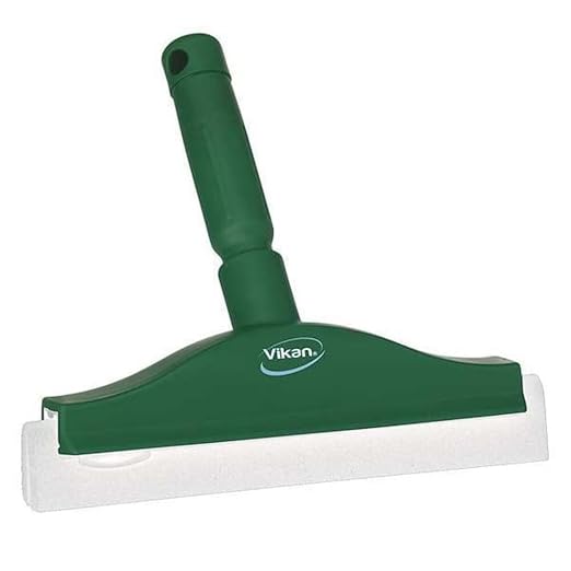 Remco VIKAN Green 10" Polypropylene Bench Squeegee 77512-1 Each