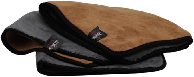 Olvera's Super Plush Microfiber Towels. Ideal for Ceramic Coating, Waxing, Polishing & Quick Detailers | Streak-Free & Gentle on Paint, Ultra-Soft Car Detailing Towel, Delicate Paint Microfiber Towel