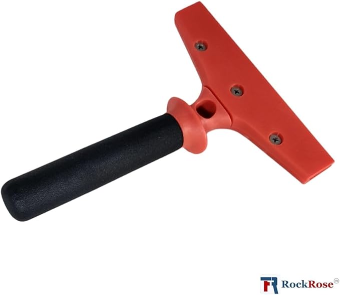 RockRose 8'' Big Mouth Squeegee Handle - Professional Tinting Tool - Heavy Duty Sturdy Plastic Handle for Security Film Installation & Home Window Automotive Film - Extra Leverage Pack 2 Units