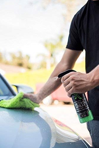 Liquid X Plush Waffle Weave Green Xtreme Microfiber Detailing Towel 16" x 16" Guaranteed Satisfaction (8 Pack)