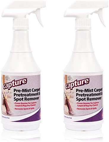 Capture Carpet Total Care Kit 400 & Pre-Mist Soil Release for Carpet Dry Cleaner, Carpet Cleaning Pre Spray (2 Pack) - Bundle