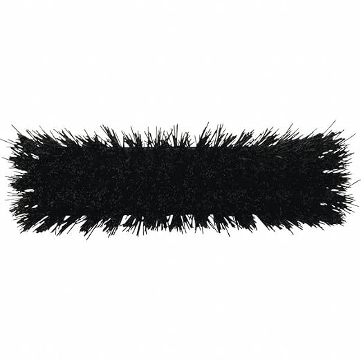 Remco 12 in Sweep Face Broom Head, Stiff, Synthetic, Black 29159-1 Each