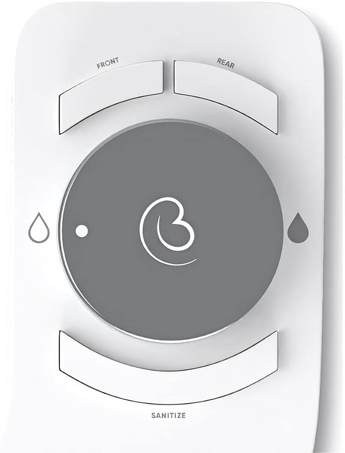 Revolution Cool Water. Bidet attachment for toilet. Luxury design, bathroom bidet sprayer for toilet, auto shut off, non electric, dual nozzle, feminine wash, self cleaning. Tokyo Platinum.