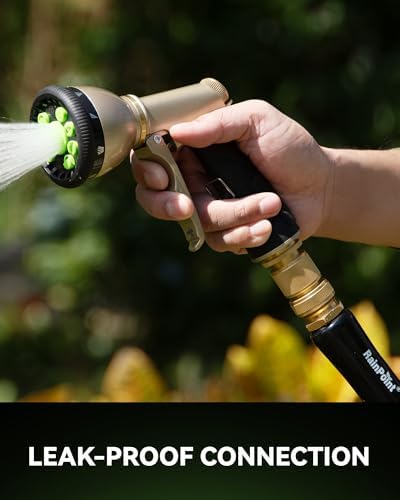 RAINPOINT Hose Sprayer Nozzle Heavy Duty, Quick Connect Hose Fittings
