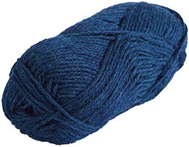 Knit Picks Wool of The Andes Worsted Weight Blue Multipack 100% Wool Yarn (10 Balls - Sapphire Heather)