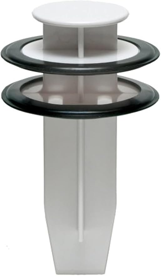 Mr. Scrappy MST-10 Disposer Tool, Cutlery Guard, Plunger, Scraper, Stopper , White