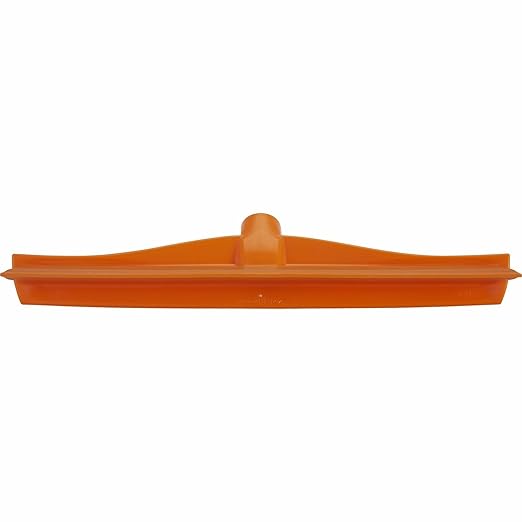 Vikan 71407 Squeegee,Ultra Hygiene,16",PP/RB,Orange