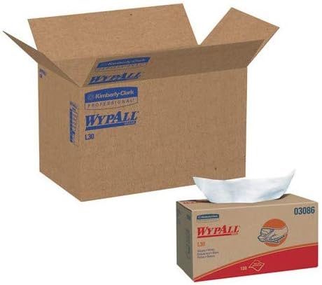 L30 Towels, POP-UP Box, 10 x 9 4/5, White, 120/Box, 10 Boxes/Carton