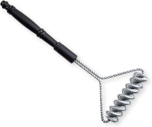 Rada Cutlery Grill Brush (B312), 6.4" x 16" Bristle-Free, Double-Helix Galvanized Steel Wire