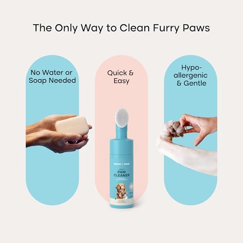 Uproot Clean Washing Machine Cleaner Tablets Ultra & Dog Paw Cleaner Set: 40% Stronger Tablets Removing Odors, Residue & Build-Up + No-Rinse Hypoallergenic Paw Washer with Soft Bristle Brush