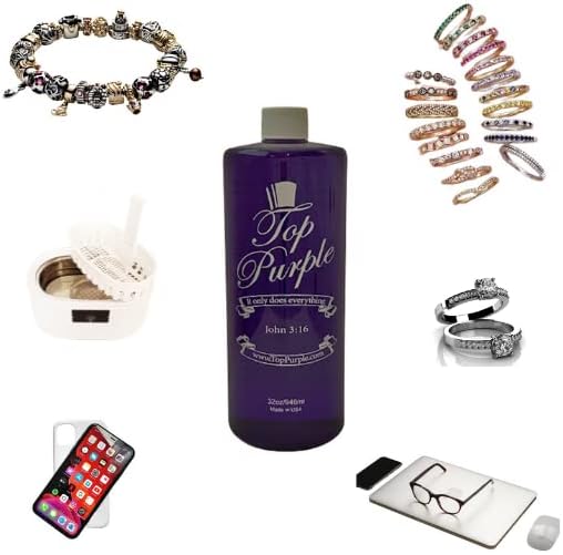 Jewelry and More Cleaner 32 Ounce Refill & 2 Ounce Spray Bottle