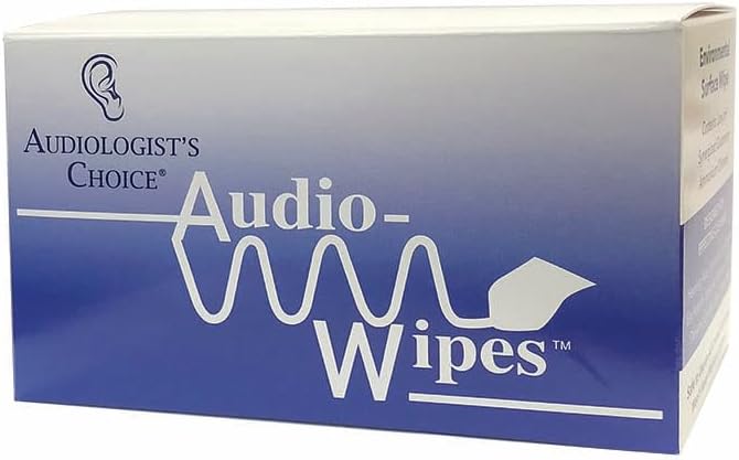 Audio-Wipes Individual Cleaning Towelettes – 30 Pack | Earbud & AirPods Cleaning Wipes for Earwax & Dust Removal | Safe for Earphones, iPhone, and Charging Ports