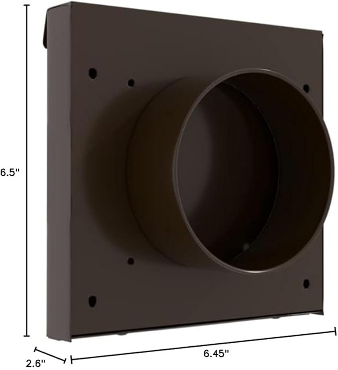 InOvate Dryer Wall Vent (Brown)