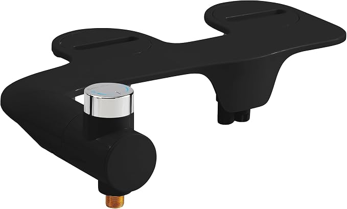 Swiss Madison Aqua Non-Electric Bidet Toilet Attachment in Glossy Black