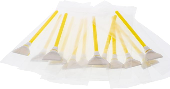 Alpha 24mm Sensor Cleaning Swabs (12pk) (Yellow)