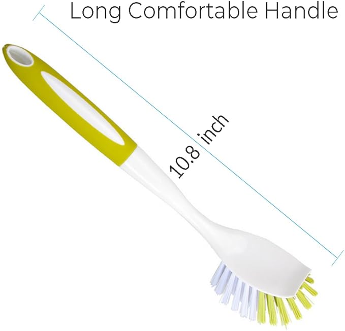 Dish & Bottle Brush Set – 9 Pack Kitchen Cleaning Brushes for Dishes, Bottles, Pots, Pans, Sinks & Glassware