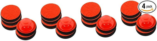 PartyKindom 4sets Car Wax Applicator Pads Sponge for Car Paint Buffing Puff Polishing Kit