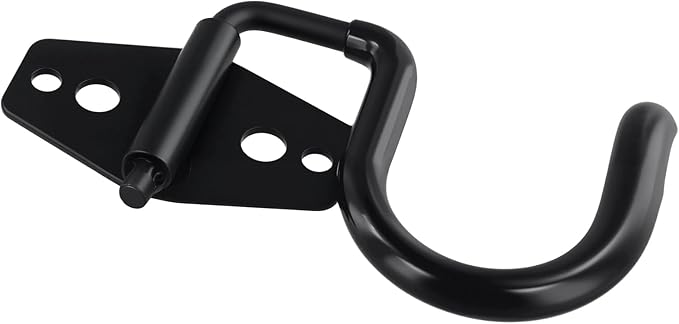 24 Pack Broom Holder Wall Mount, Heavy Duty S Hooks Tool Hangers Metal Garage Hooks for Brooms Mops Shovels Raks, Black