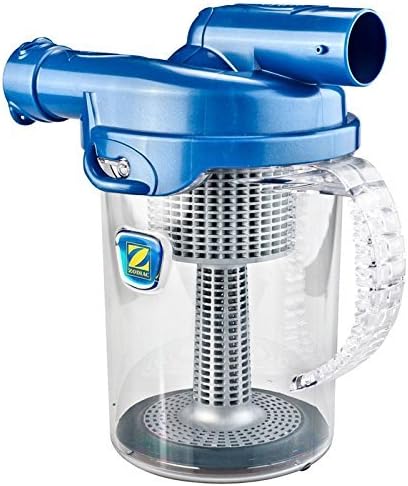 Zodiac Genuine Parts Cyclonic Leaf Catcher, Connects to Suction-Side Pool Cleaners to Capture Leaves & Other Debris, Universal Hose Connection Included