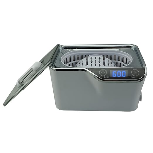 iSonic® Ultrasonic Jewelry Cleaner CDS100 with Cleaning Solution Concentrate CSGJ01, 110V