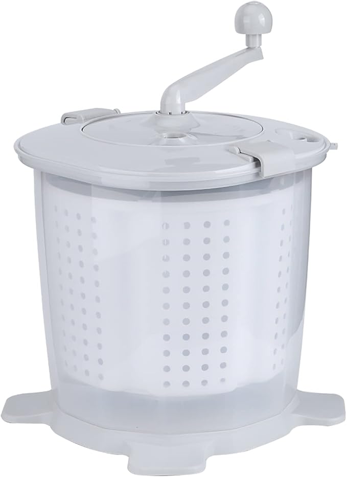Portable Mini Washing Machine, Manual Washing Machine Underwear Laundry Washer for Home Dormitory Gray