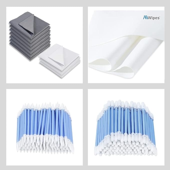 Eyeglasses Cloths Polishing Cloths and Double-Tip Swabs Bundle Hot Selling 1