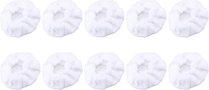 Microfibre Pads for Steam Cleaner Set, 10pcs Steam Cleaner Cleaning Pads Thickened Reusable Washable Microfiber Cloths Steam Mop Replacement Pads for Floor, Wall, Cleaning