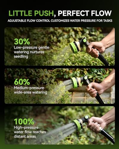 RAINPOINT Garden Hose Nozzle, Watering Wand Set,Hose Sprayer For Watering Plants