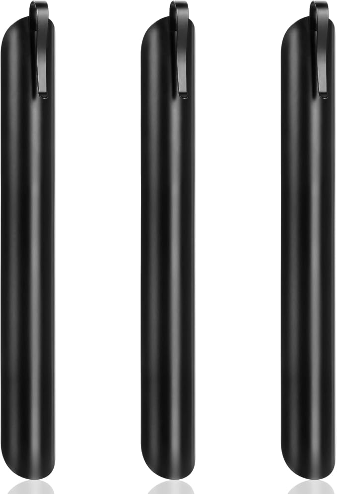 Crumbers, Table Cleaner Tool, Stainless Steel Crumbers for Servers, Bread Crumber, Crumb Sweeper, Restaurant Table Scraper for Crumbs on Table for Servers, Waiters and Waitresses (3 PACK, Black)