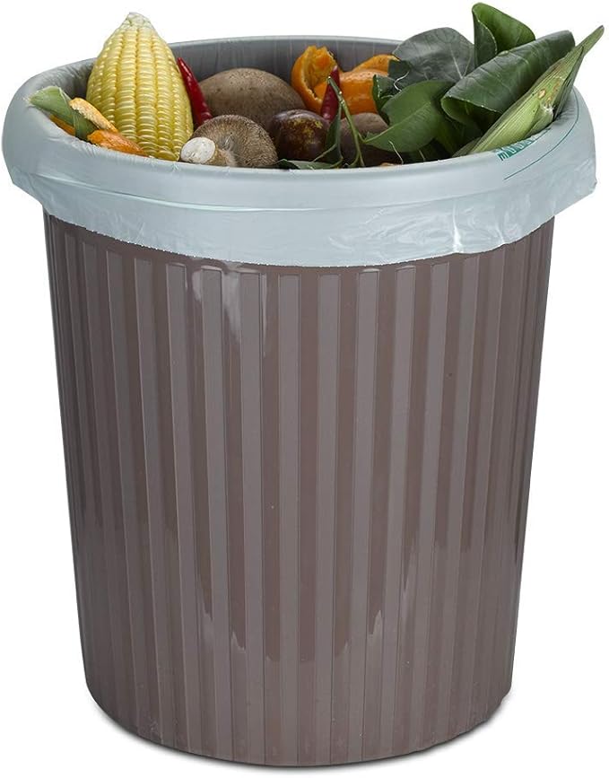 Compostable Bags 3 Gallon, Extra Thick 0.71 Mil, 300 Count, Small Kitchen Trash Bags, Food Scraps Yard Waste Bags, ASTM D6400 BPI And TÜV AUSTRIA Certified (300)