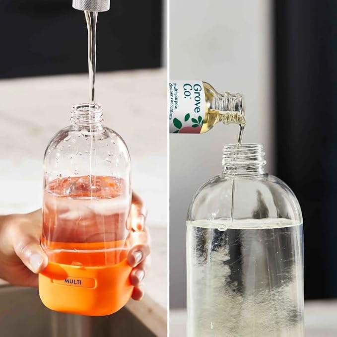 Grove Co. Multi-Purpose Cleaner Concentrate - Two 1oz Packs, Orange & Rosemary Liquid Surface Refill