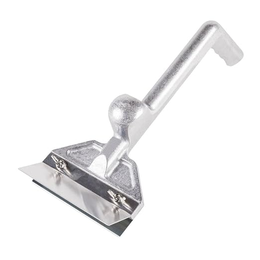 GS4350 Aluminum Heavy-Duty Grill Scraper with 6" Blade, NSF