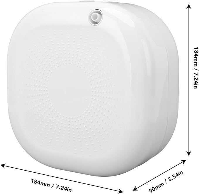 Waterless Essential Oil Diffuser, Large Capacity Smart Aromatherapy Machine with App Control for Home Office 500ml