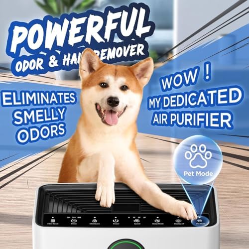 MOOKA 2 Air Purifiers KJ190H and PR1 for Home Large Room up to 2200ft²