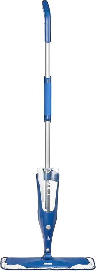Bona Hardwood Floor Premium Spray Mop + Microfiber Cleaning Pad Bundle for Wood Floors