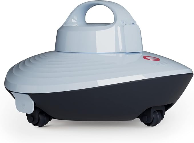 Hydrus Pool Vacuum for Above Ground Pools, Cordless Robotic Pool Cleaner, Automatic Rechargeable Pool Robot Lasts 90 Mins, Powerful Suction, Self-Parking, Ideal for Flat Swimming Pools up to 50Ft