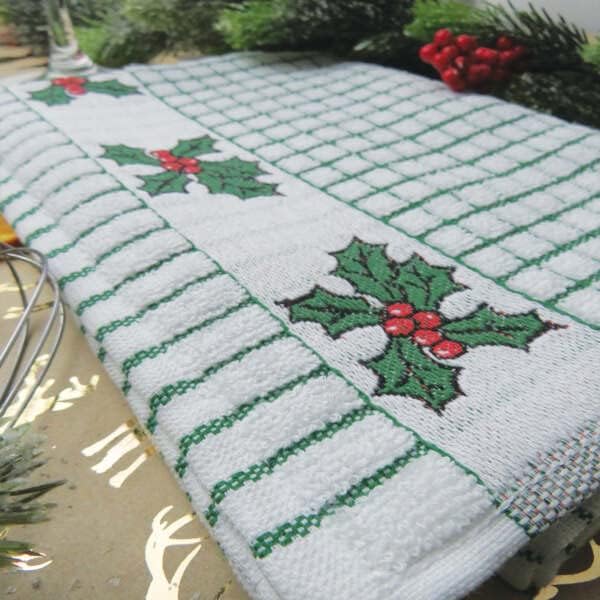 Samuel Lamont Poli Dri Tea Towels - Set of 3 100% Cotton 27.5 x 19 Inch