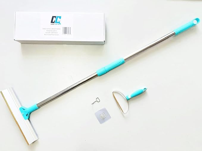 Carpet Rake for Pet Hair Removal,Adjustable Long Handle 51 inches,Cats and Dogs Hair Remover Brush and Lint Remover for Carpets,Mats, Rugs, Couch, Furniture